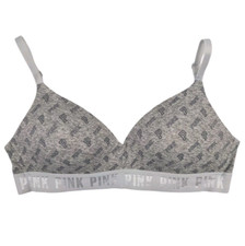 Victoria's Secret PINK Wear Everywhere Wireless Lightly Lined Bra Women's 32DD