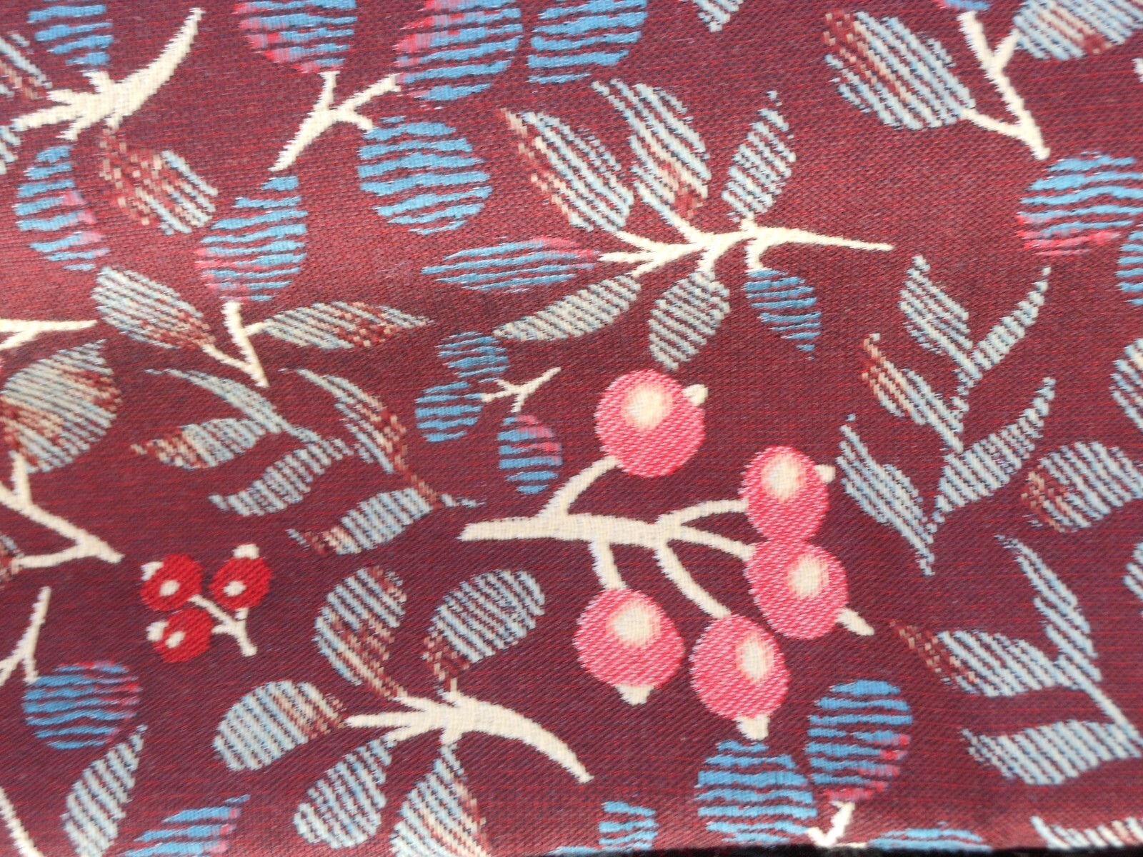 LOVELY DUNELM FLORAL/ BERRIES TAPESTRY STYLE CURTAINS eBay