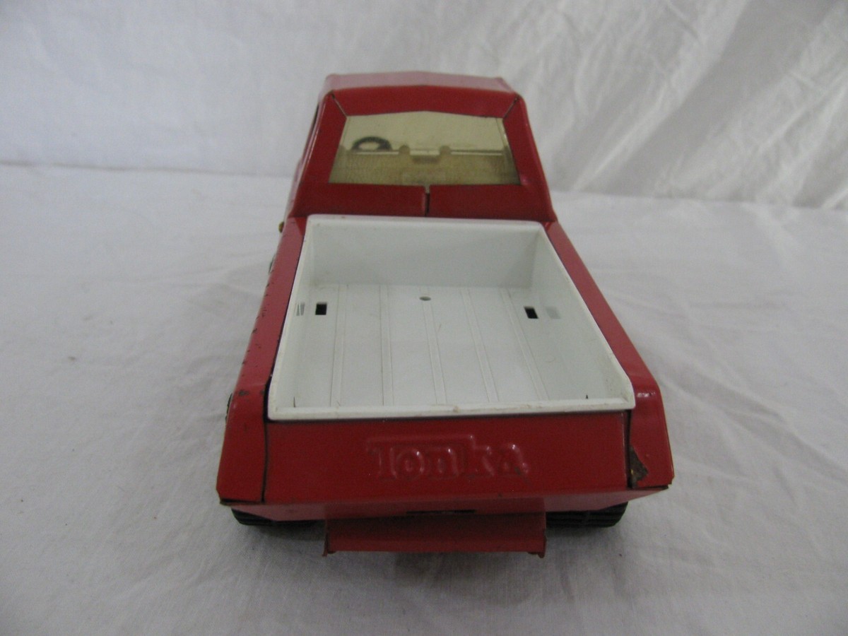 Vintage 1970-73 USA Tonka Toys Red Mini Hot Rod Pickup Truck Vintage 1970-73 USA Tonka Toys Red Mini Hot Rod Pickup Truck