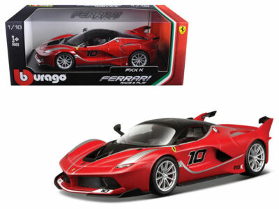 BBURAGO 18-16010 FERRARI FXX K #10 1/18 DIECAST MODEL CAR RED | eBay