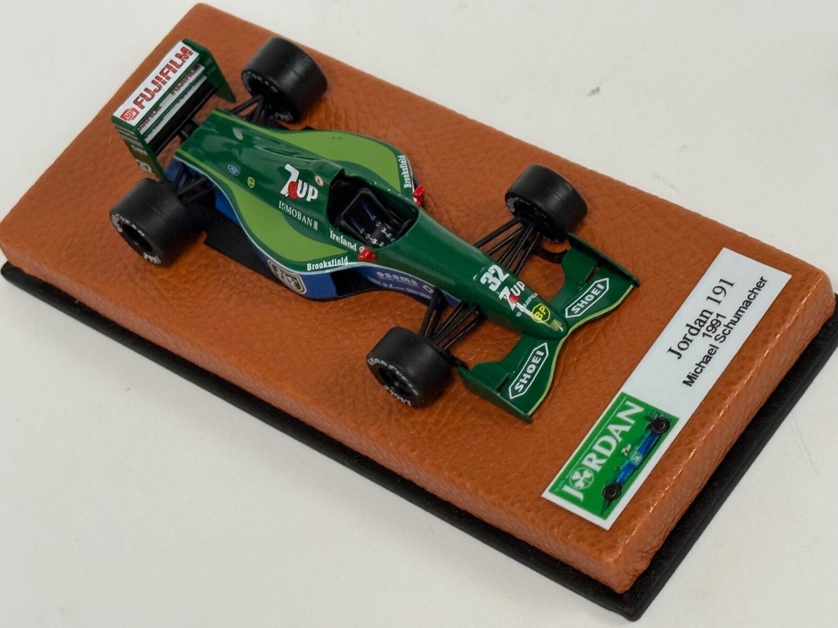 1/43 Jordan 191 from 1991 F1 Season of Michael Schumacher Leather