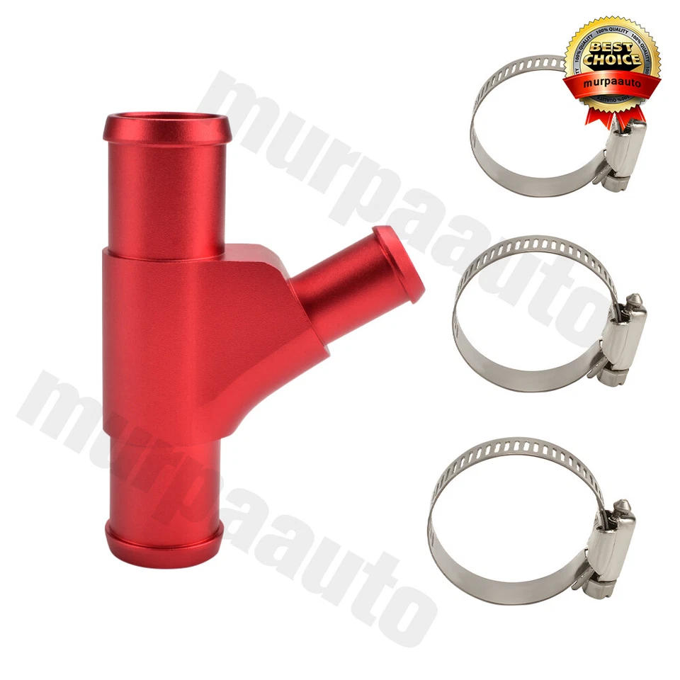 Tubo en Y de refrigerante de radiador sin soldadura con abrazaderas para Ford F250-F550 Super Duty 6,0 L Foto 3 de 4