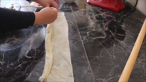 Traditional Turkish Italian Pasta Pizza Manti Wooden Dough Rolling Pin Oklava - Video 1 of 1