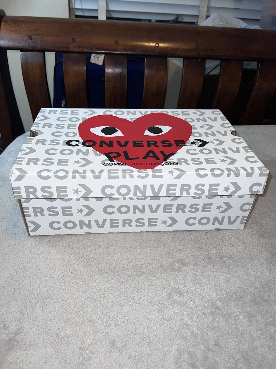 Comme des garcons converse box top