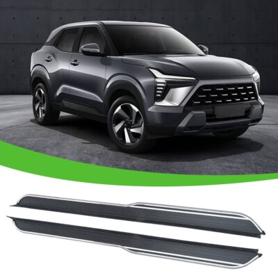 2 Stück Seitenschritte Trittbretter für Mitsubishi X-Force 2024 2025 Nerf Bar