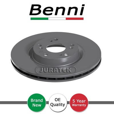 1x Brake Disc Front Benni Fits Honda Civic 2006- 2.0 45251SMTE00