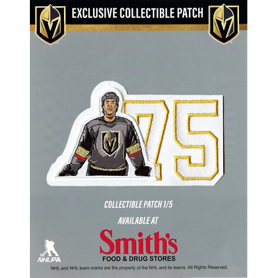 Las Vegas Golden Knights Ryan Reaves #75 NHL Patch of (1st