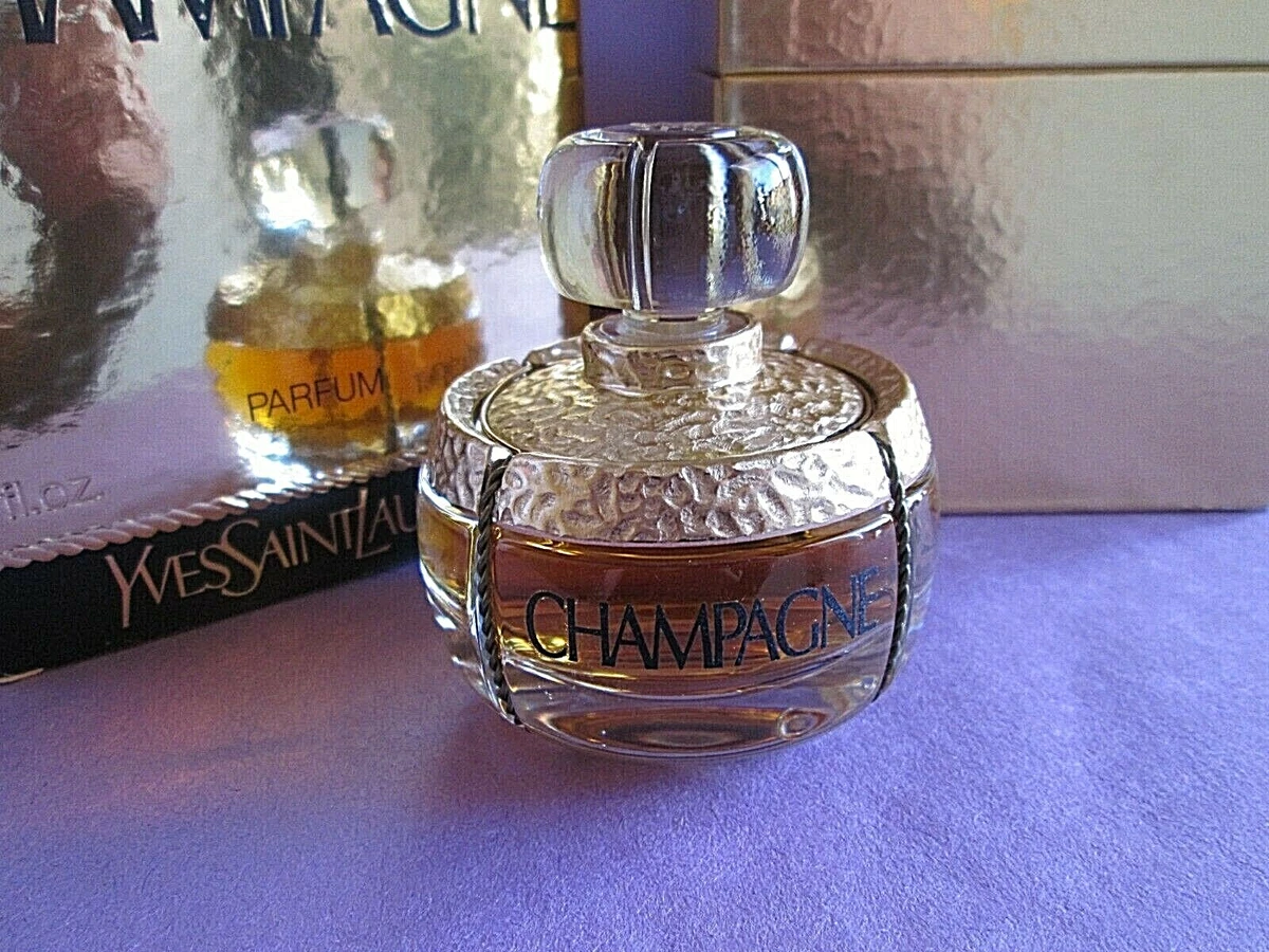 Champagne Yves Saint Laurent YSL Pure Perfume 1 oz 30 ml Original 1993 Vintage