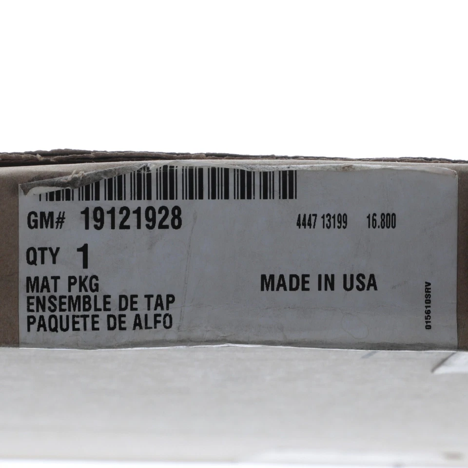 Alfombrillas traseras originales GM 2007-2014 Chevrolet GMC Tahoe Yukon 19121928 Foto 2 de 4