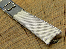 Kreisler USA Vintage NOS Unused Watch Band Stainless Butterfly Clasp 17.5mm