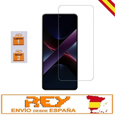 ELECTRÓNICA REY® Protector Pantalla para XIAOMI POCO X7 PRO Cristal Templado p2085 vr