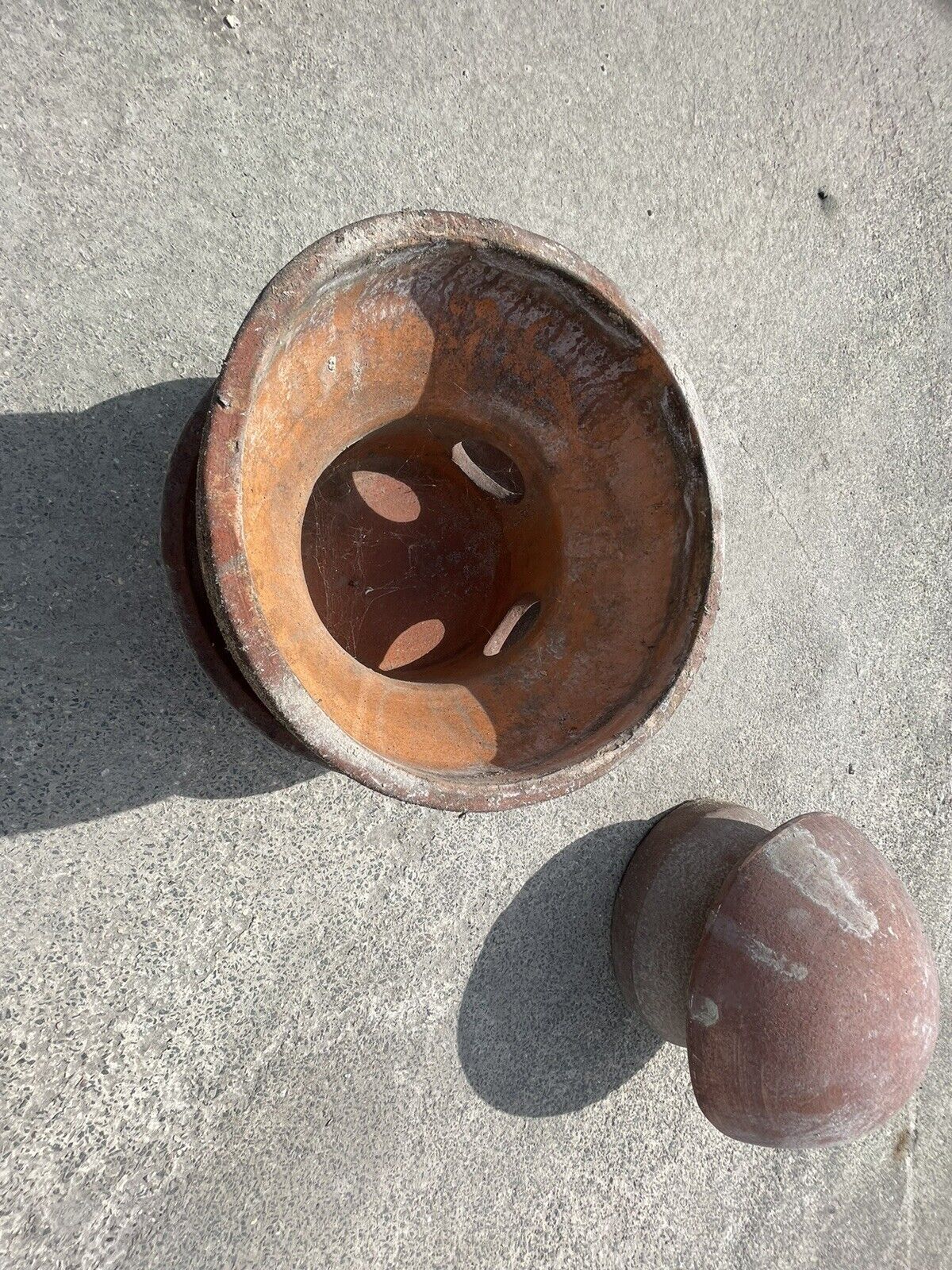 Pair of Matching Clay Chimney cowls eBay