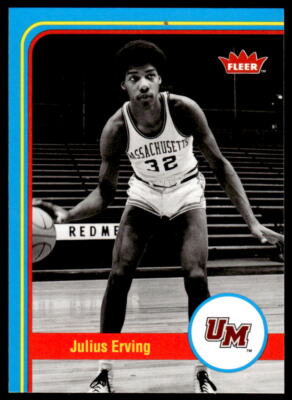2012-13 Fleer Retro #50 Julius Erving BASKETBALL UMass Minutemen