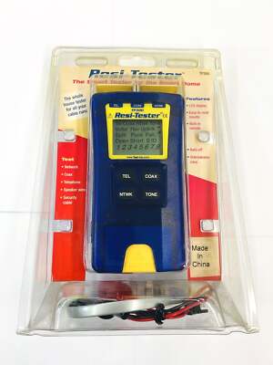 Test-Um TP300, Resi-Tester  Whole House Cable Tester ~ (Worn Package)