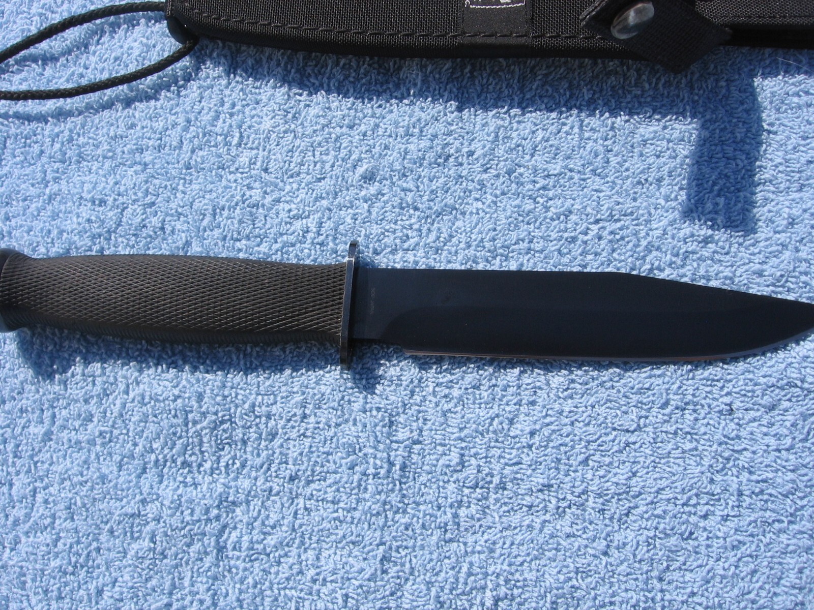 Vintage SOG  S21 Recon Government Fixed Blade Knife blue/black   Japan