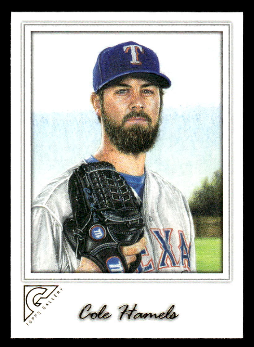 Cole Hamels 2017 Topps Gallery #101   Texas Rangers