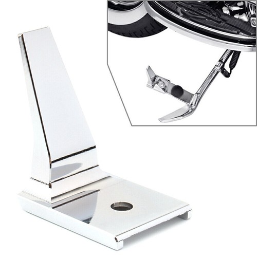 Chrome Motorcycle Side Stand Extension for Harley Davidson Softail FLST