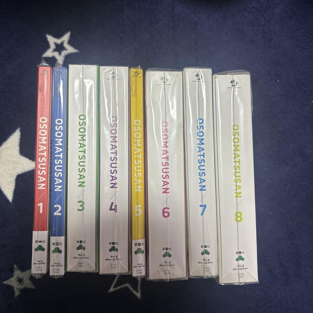 Osomatsu-san Season 1 Blu-ray 1~8 Volume Set + Radio CD Anime | eBay