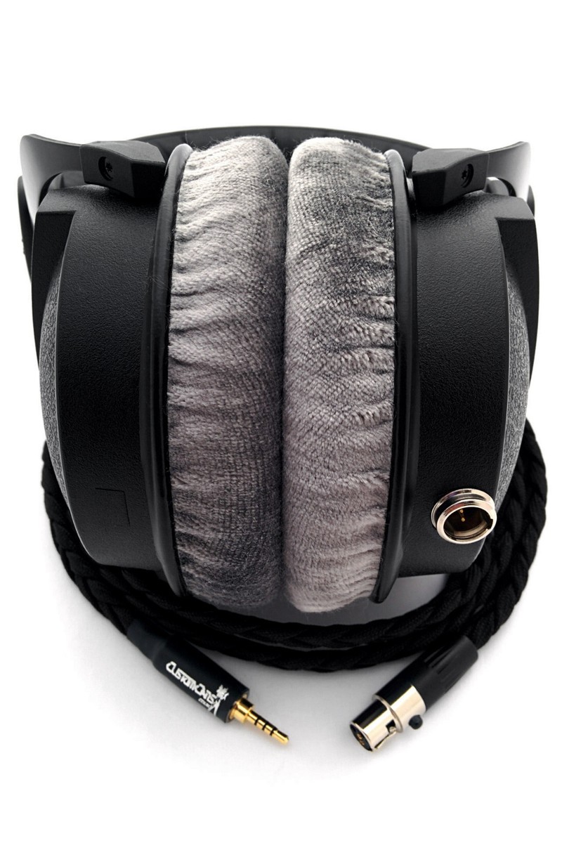 Uber Beyerdynamic DT770 detachable balanced litz cable modded