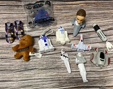 STAR WARS McDonald  s/Burger King Happy Meal Toys 2010-2019 Lot Of 12