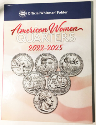 2022 American Women Quarters Date Set Whitman Coin Folder