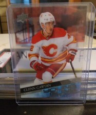 2020/21 UD HOCKEY EXT GLENN GAWDIN YOUNG GUNS CLEAR CUT CASE HIT #726