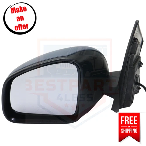 Kool Vue SM04EL Mirror Heated Left Side for 16-17 Smart Fortwo Passion, Prime