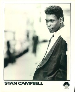 Press Photo: STAN CAMPBELL 8x10 B&W