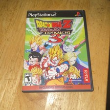 Atari Dragon Ball Z: Budokai Tenkaichi 3 PS2 Bonus Disc Fighting T NTSC