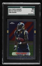 2015 Topps Chrome 1989 Super Rookies Todd Gurley II #89-TG SGC 96 MINT 9 0h6x