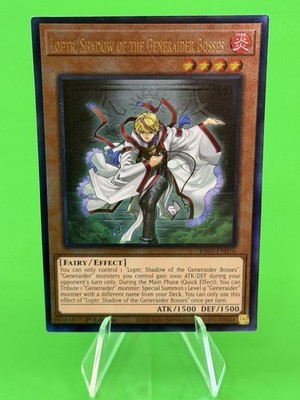 Rarity Collection V Loptr, Shadow Of The Generaider Bosses PUR RA05-EN016 NM!!!