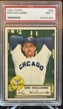 1952 Topps - Ken Holcombe #95 PSA 7 VINTAGE BASEBALL CARD
