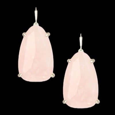 Kendra Scott Kristina Earrings in Rose Quartz