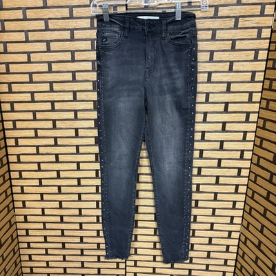 KanCan Black Studded Jeans Size 1/24