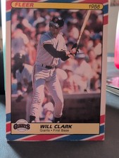 1988 Fleer SuperStars Will Clark #8 B89