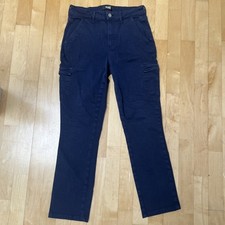 Paige, size 27, Navy stretch Jeans Trousers