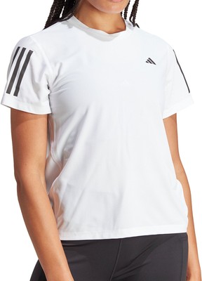 Adidas Own The Run Kurzarm-Laufoberteil Damen - Weiß