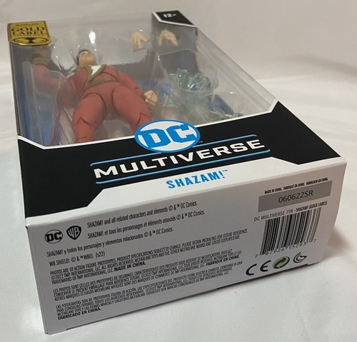 DC Multiverse McFarlane Gold Label Shazam! 2022 NEW! Exclusive 7” Action Figure - Picture 7 of 8