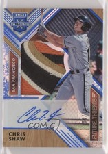 2018 Elite Extra Edition Future Threads Silhouette Blue 1/10 Chris Shaw Auto hg6
