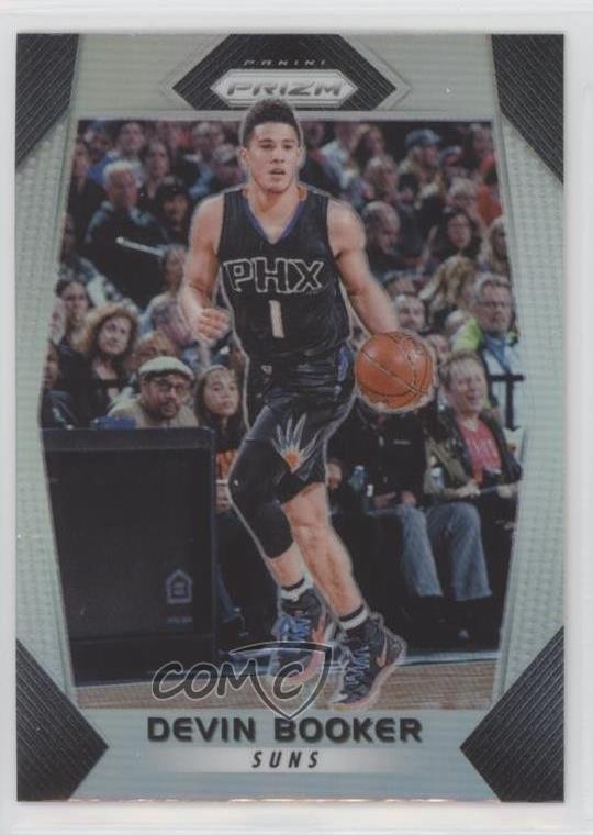 2017-18 Panini Prizm Silver Prizm Devin Booker #63 0b0
