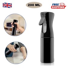 Mist Hair Spray Bottle Continuous Barber Water Sprayer Salon Plant Mister 200ml