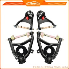 Upper & Lower Tubular Control Arms A-Arms For 1955-1957 Chevy Bel Air 210 150
