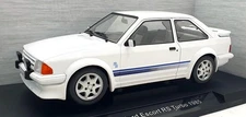 Model Car Group 1/18 Scale MCG18419 - 1985 Ford Escort RS Turbo - White
