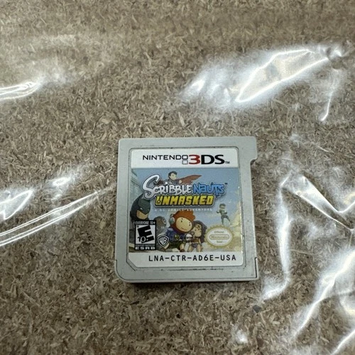 Scribblenauts Unmasked - A DC Comics Adventure Nintendo 3DS - Cartridge Only