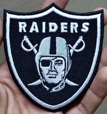Las Vegas Raiders NFL Team Logo Iron On Patch - Sew Patch - Embroidered Patch