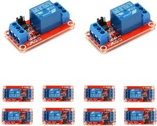 5V 1 Channel Relay Module Optocoupler Isolation High Low Level Trigger 250V 10A