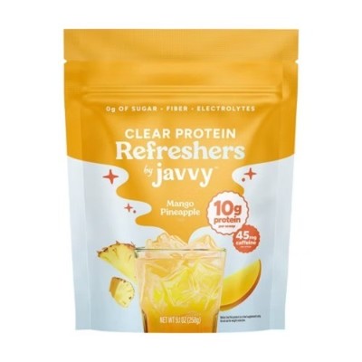 Javvy Mango Pineapple Clear Protein Refreshers - 9.1oz