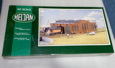 Heljan #803 HO Scale Roundhouse Model Kit- Sealed Box