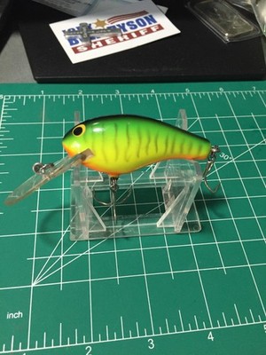 VINTAGE BAGLEYS BALSA DIVING KILLER B2 CRANKBAIT/LURE MADE IN USA
