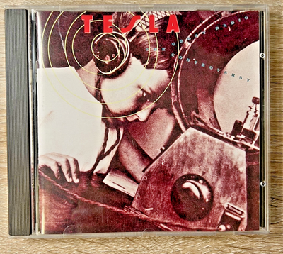 未開封　TESLA／GREAT RADIO CONTROVERSY GEFFEN Tesla The Great Radio Controversy CD 1989 Hard Rock Glam Metal